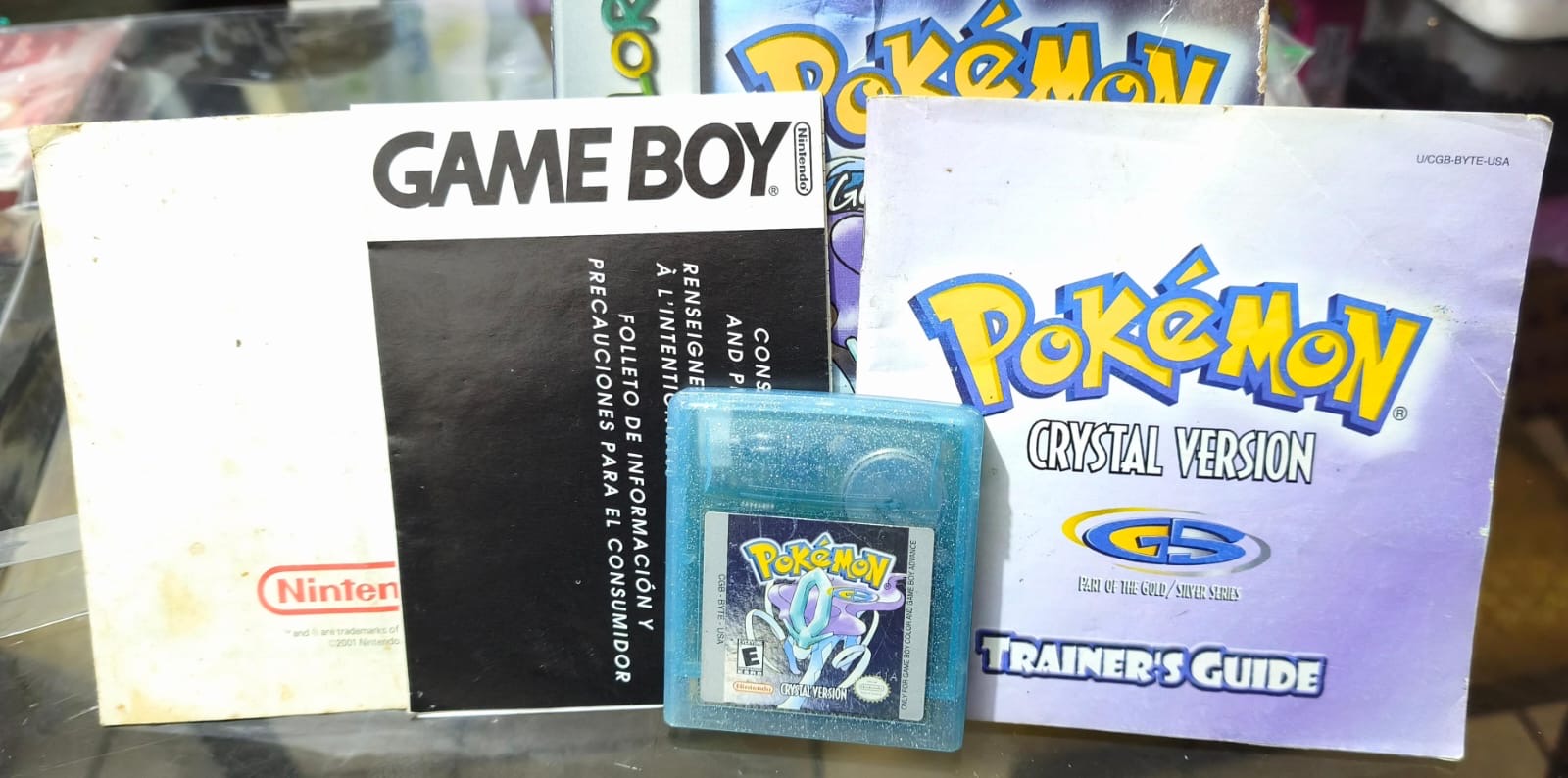POKEMON CRYSTAL (GBC) CIB
