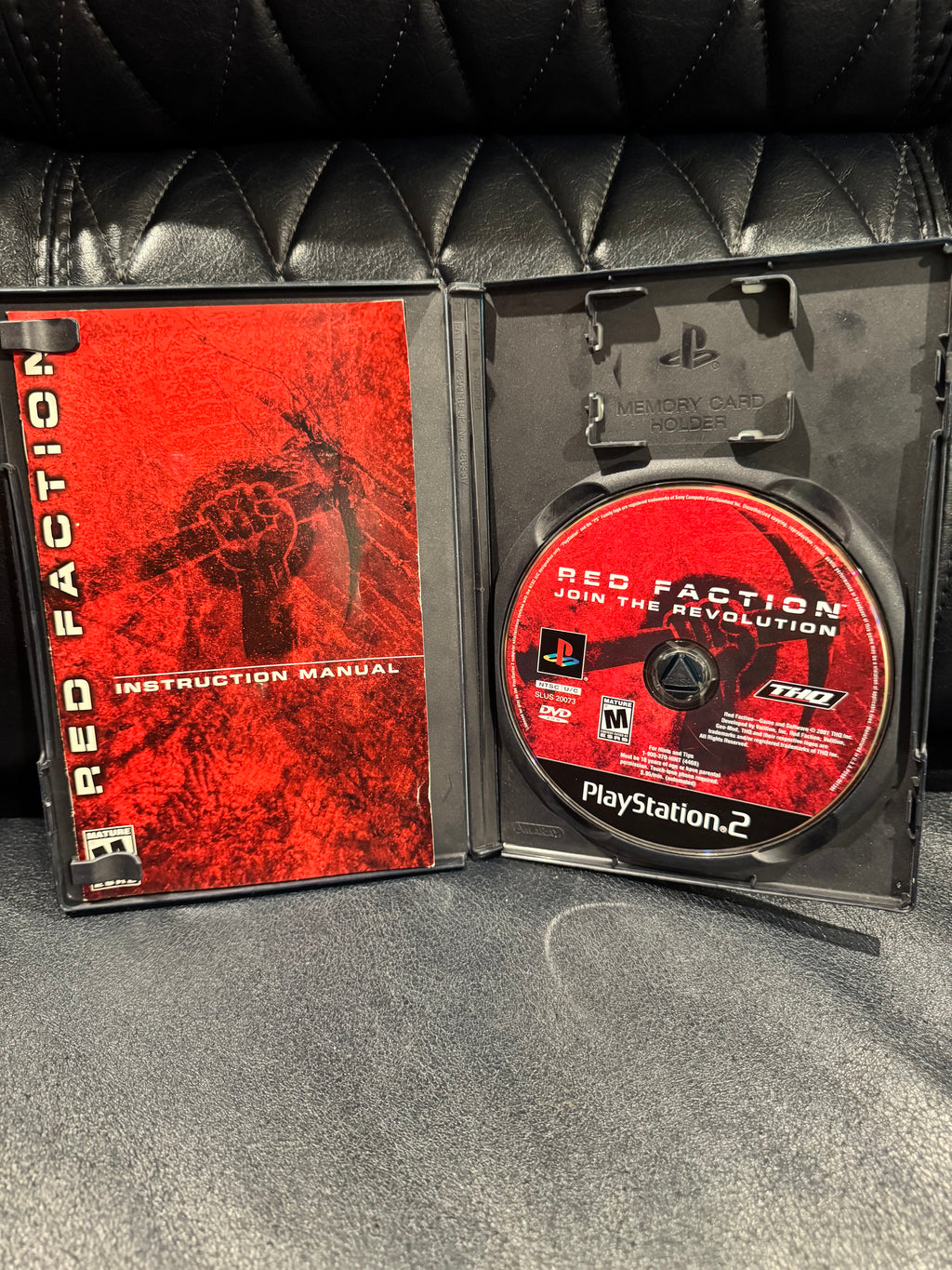 RED FACTION -PS2 (complete)