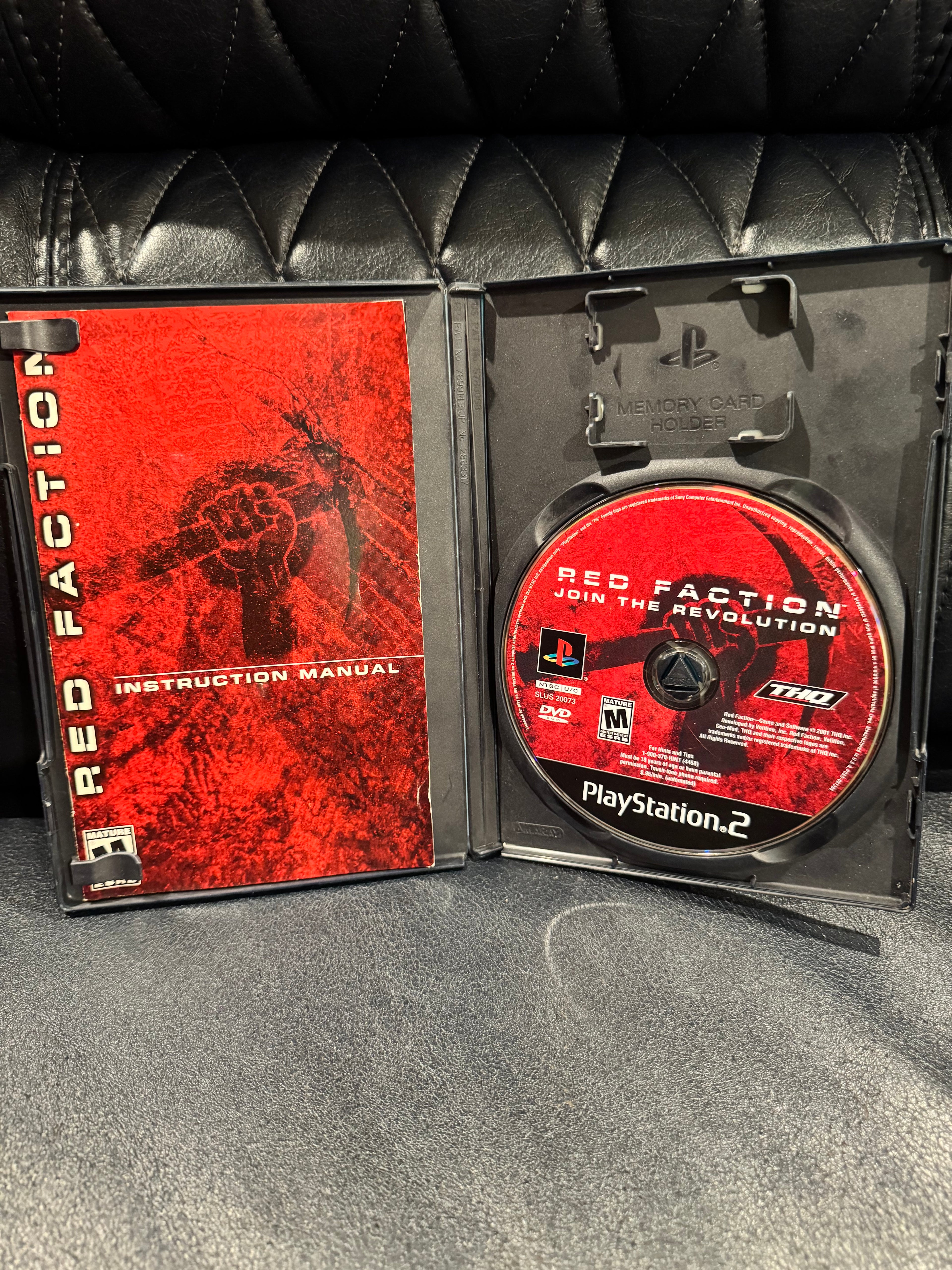 RED FACTION -PS2 (complete)