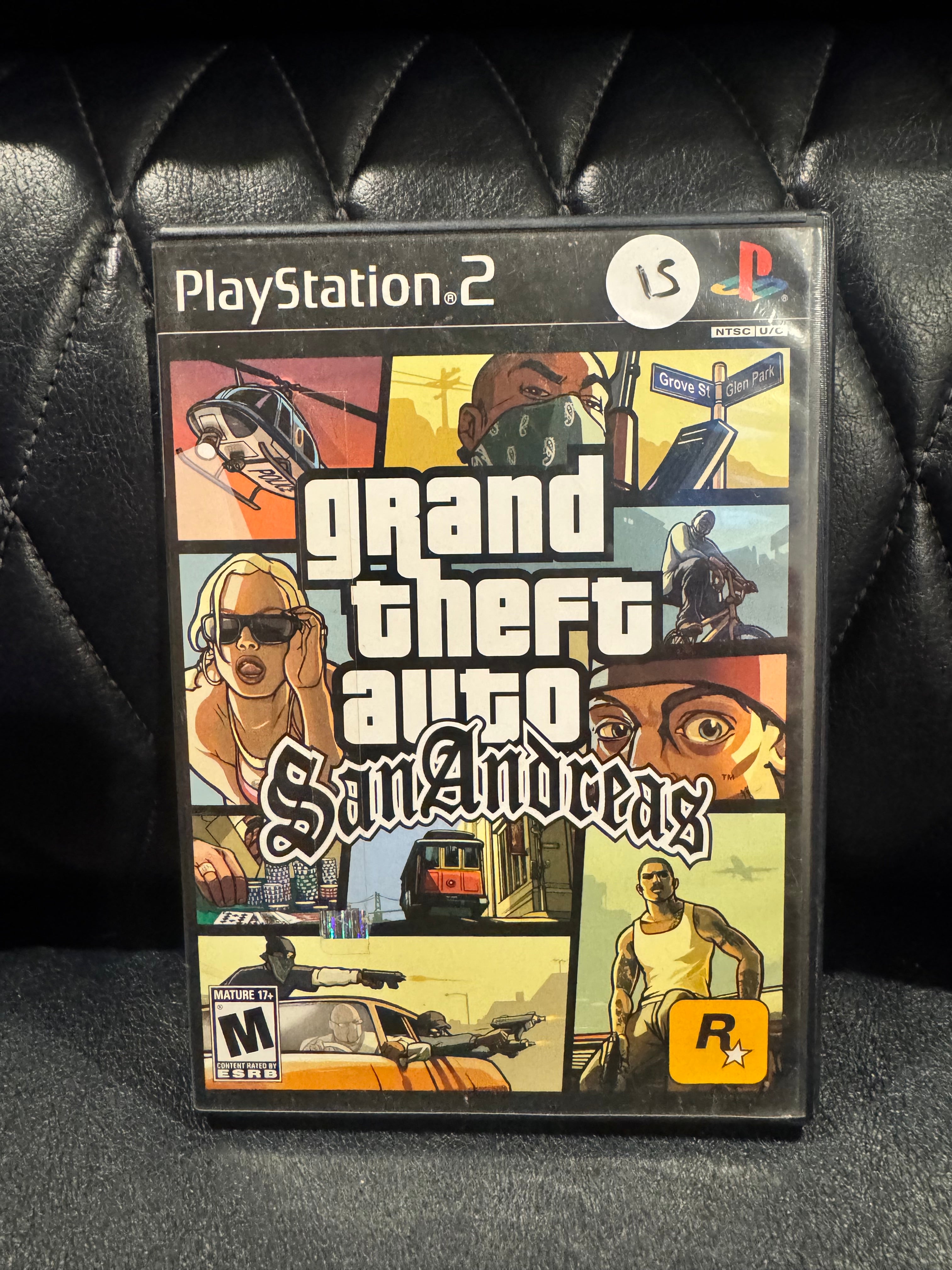 GTA: San Andreas- PS2 (MISSING MANUAL)