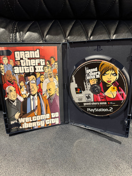 Grand Theft Auto III- PS2 (Manual Only)